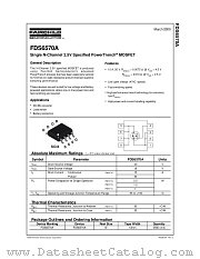 FDS6570A_NF073 datasheet pdf Fairchild Semiconductor