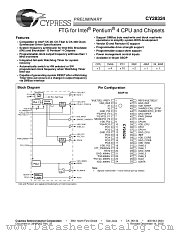 CY28324PVC datasheet pdf Cypress