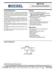 MIC37139 datasheet pdf Micrel Semiconductor