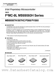 MB89P568 datasheet pdf Fujitsu Microelectronics