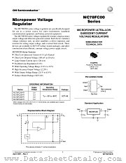 MC78FC33 datasheet pdf ON Semiconductor