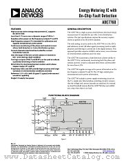 ADE7760ARSRL datasheet pdf Analog Devices