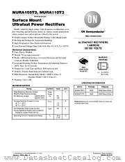 MURA105 datasheet pdf ON Semiconductor