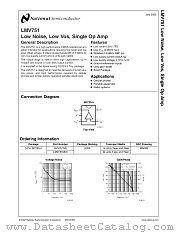 LMV751M5X datasheet pdf National Semiconductor