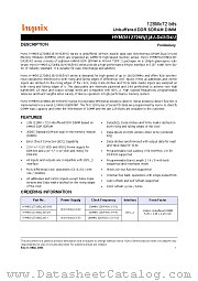HYMD512726B(L)8J-43 datasheet pdf Hynix Semiconductor