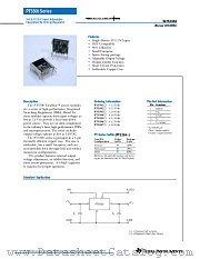 PT5504A datasheet pdf Texas Instruments