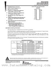 SN74LVCZ240AN datasheet pdf Texas Instruments