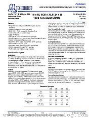 GS8161EV36B datasheet pdf GSI Technology
