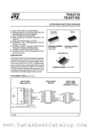 TEA3718FPT datasheet pdf ST Microelectronics