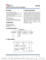 AP130 datasheet pdf Anachip