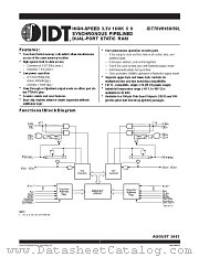 IDT70V9159L9PF datasheet pdf IDT