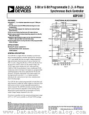 ADP3181 datasheet pdf Analog Devices