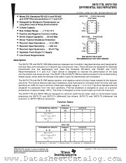 SN75178BPSR datasheet pdf Texas Instruments