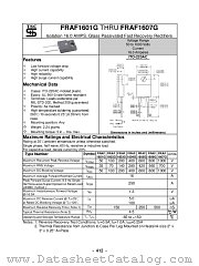 FRAF1602G datasheet pdf Taiwan Semiconductor
