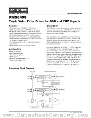 FMS6408MTC141X_NL datasheet pdf Fairchild Semiconductor
