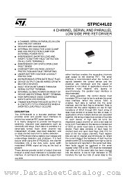 STPIC44L02 datasheet pdf ST Microelectronics