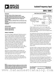 3B45-01 datasheet pdf Analog Devices