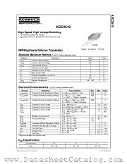 KSC2518R datasheet pdf Fairchild Semiconductor