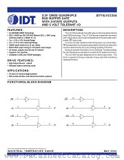 IDT74LVC125ADC8 datasheet pdf IDT