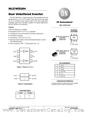 NL27WZU04DTT1 datasheet pdf ON Semiconductor