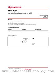 HVL399C datasheet pdf Renesas
