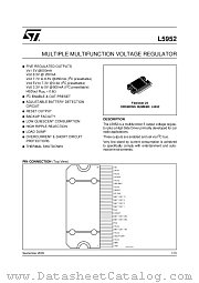 L5952 datasheet pdf ST Microelectronics