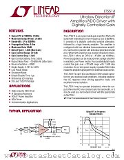 LT5514 datasheet pdf Linear Technology