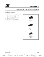 M68AW127BM70MC6T datasheet pdf ST Microelectronics