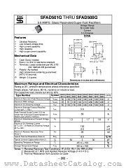 SFAD507G datasheet pdf Taiwan Semiconductor