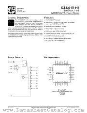 ICS83947I-147 datasheet pdf Texas Instruments