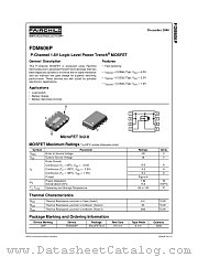 FDM606P_NL datasheet pdf Fairchild Semiconductor