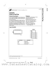 JM38510R75601S2A datasheet pdf National Semiconductor