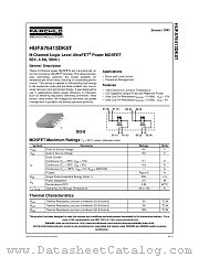 HUFA76413DK8T datasheet pdf Fairchild Semiconductor