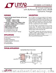 LTC5505-2 datasheet pdf Linear Technology