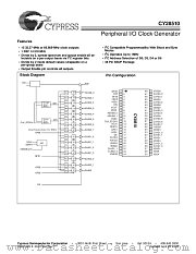 CY28510OC datasheet pdf Cypress
