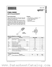FQNL1N50BBU datasheet pdf Fairchild Semiconductor