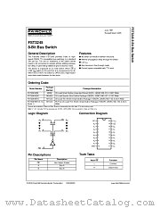 FST3245MTCX_NL datasheet pdf Fairchild Semiconductor