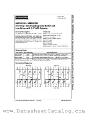 MM74C244WM datasheet pdf Fairchild Semiconductor