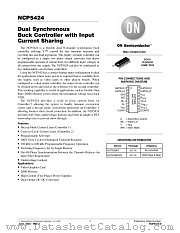 NCP5424 datasheet pdf ON Semiconductor