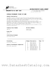5962-0420201QPA datasheet pdf National Semiconductor