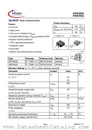 IPP05N03L datasheet pdf Infineon
