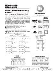 MC74HC125AD datasheet pdf ON Semiconductor