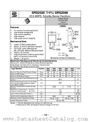 SRS2040 datasheet pdf Taiwan Semiconductor