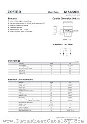 S1A120098 datasheet pdf Cosmo Electronics