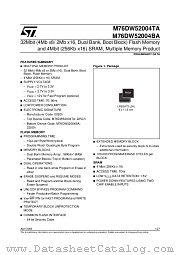 M76DW52004TA datasheet pdf ST Microelectronics