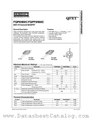 FQPF6N80C datasheet pdf Fairchild Semiconductor