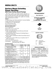 MBRA130LT3 datasheet pdf ON Semiconductor