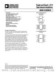 AD8614ART-REEL datasheet pdf Analog Devices
