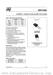 DMV1500LFD datasheet pdf ST Microelectronics