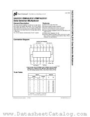 JM38510/30901BFA datasheet pdf National Semiconductor
